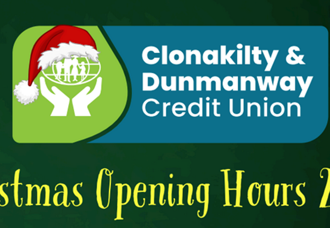 Christmas Opening Hours 2024